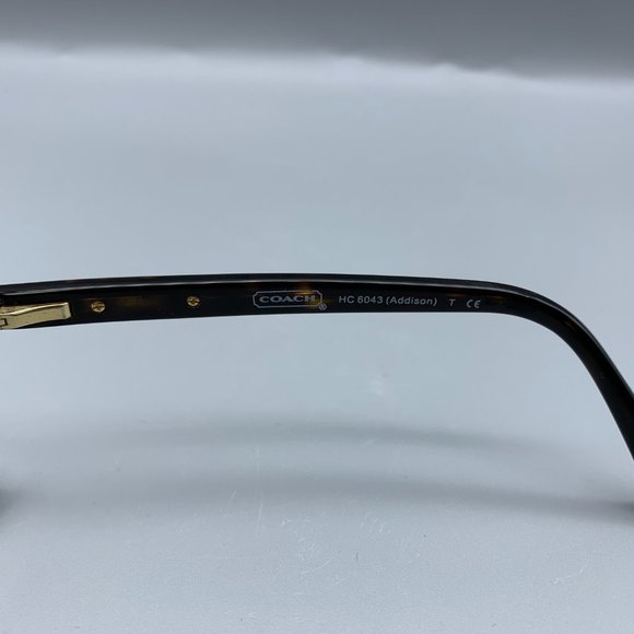 Coach HC6043 Addison Dark Tortoise Women's Full Rim Eye Glasses - Picture 6 of 10